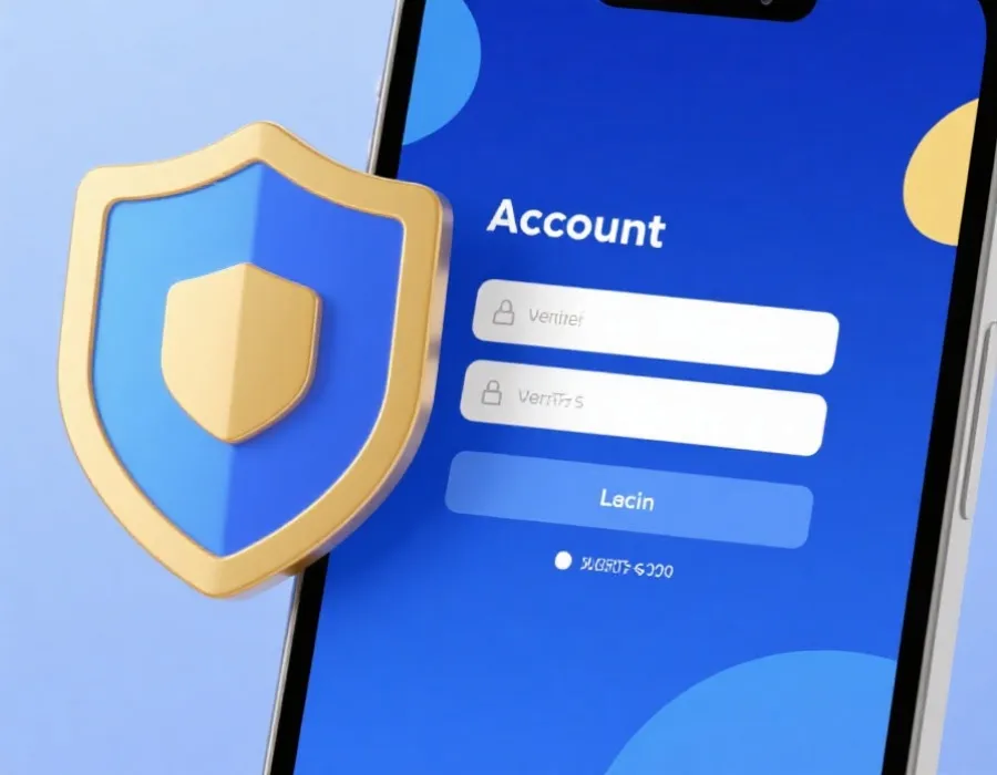 开云体育账号注册与登录安全示意图